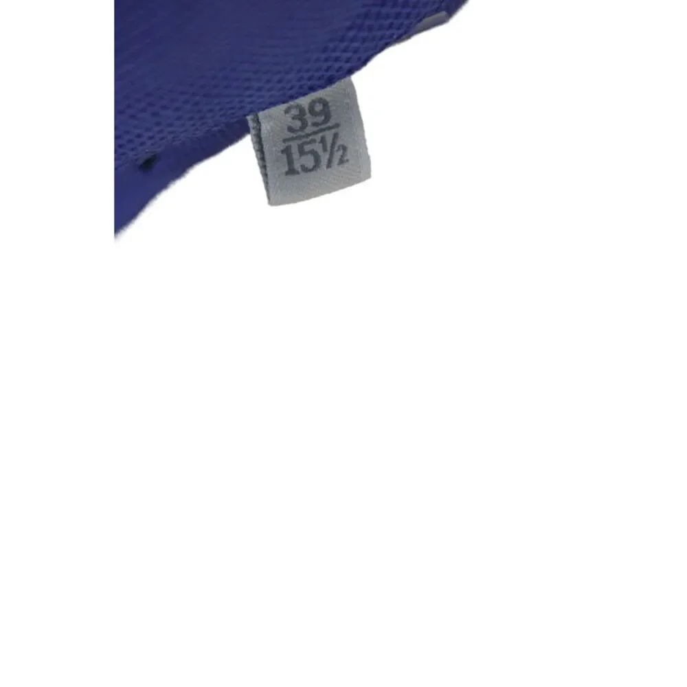 Gucci Mens Blue Dress Shirt 100% Cotton Collared Long Sleeve Size L